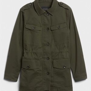 Banana republic four pocket military jacket Womens xs